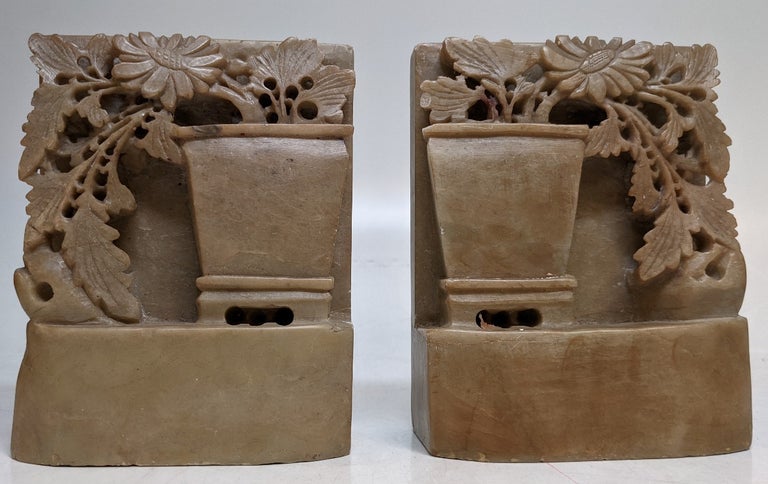Item #4071 Bookends owned and used by President Hoover. Herbert HOOVER.