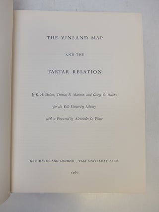 The Vinland Map And The Tartar Relation