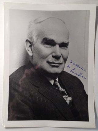 Item #5779 Inscribed Photograph. Lee DE FOREST