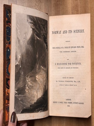 Norway and its Scenery. Comprising the Journal of a Tour by Edward Price, Esq.