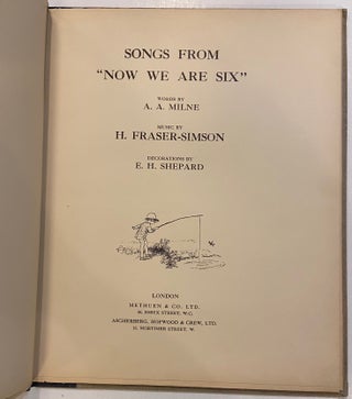 Songs from "Now We Are Six"