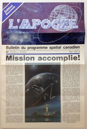 Rare collection of memorabilia from the Canadian Astronaut Program