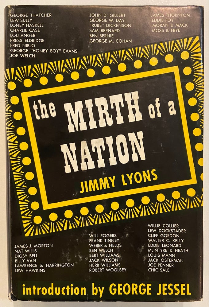 Item #97928 The Mirth of a Nation. Jimmy LYONS.